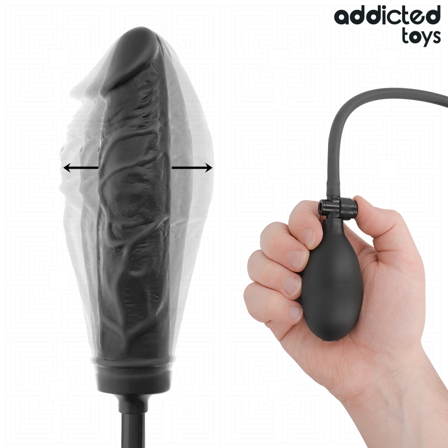 Addicted Toys Aufblasbarer Dildo Modell 4 – Silikon, P-Spot