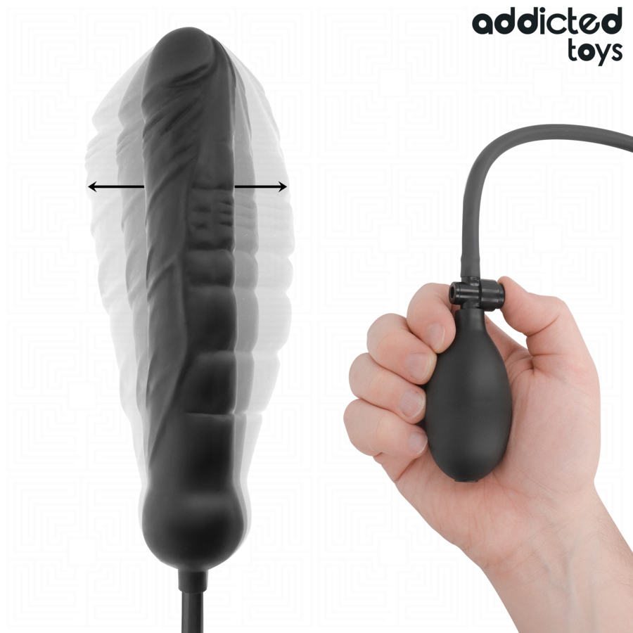 Addicted Toys Aufblasbarer Dildo XL Modell 5 – Silikon, G-Spot