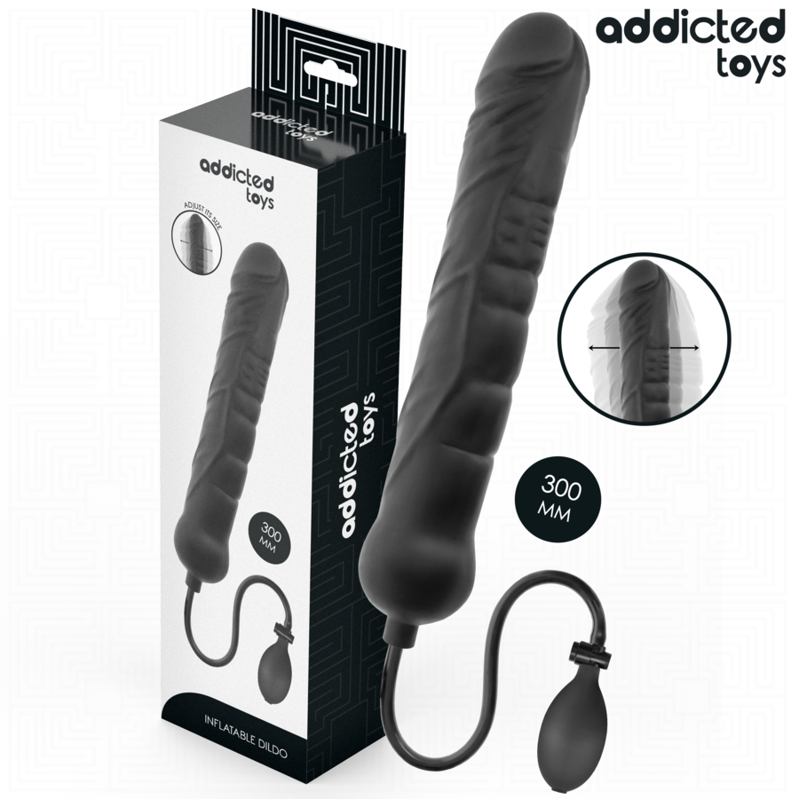 Addicted Toys Aufblasbarer Dildo XL Modell 5 – Silikon, G-Spot