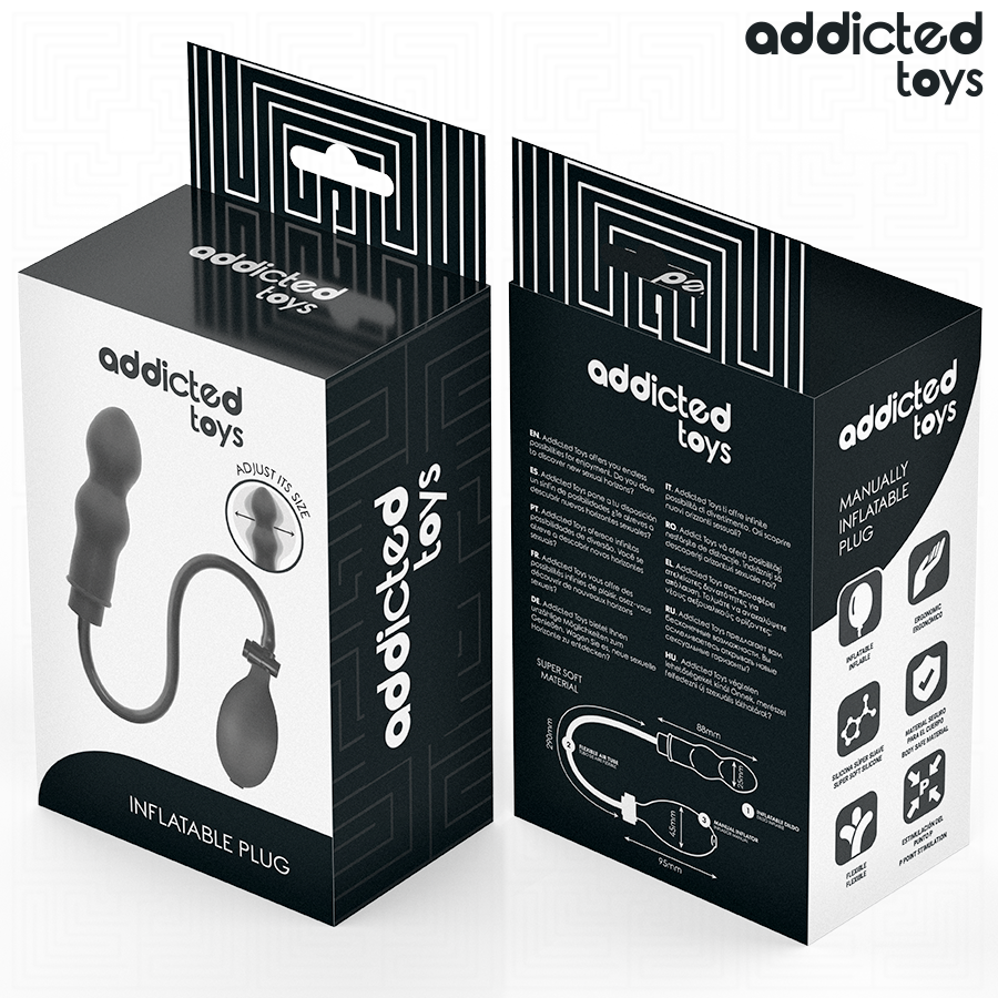 Addicted Toys Aufblasbarer Analpropfen Modell 1