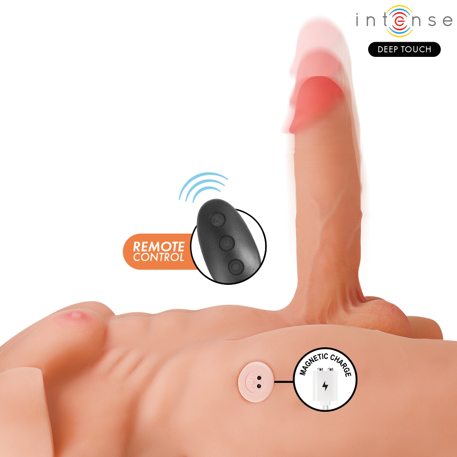 Intense Deep Touch Marty – Torso mit Anus & Dildo