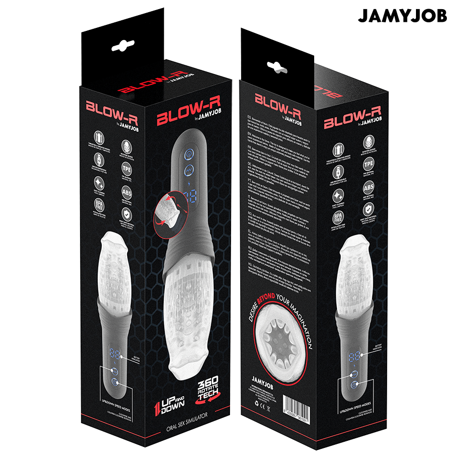 JamyJob Blow-R Masturbator – Stoss, Rotation & Saug