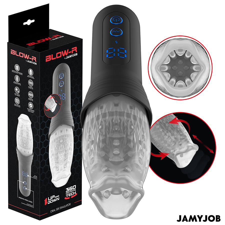 JamyJob Blow-R Masturbator – Stoss, Rotation & Saug