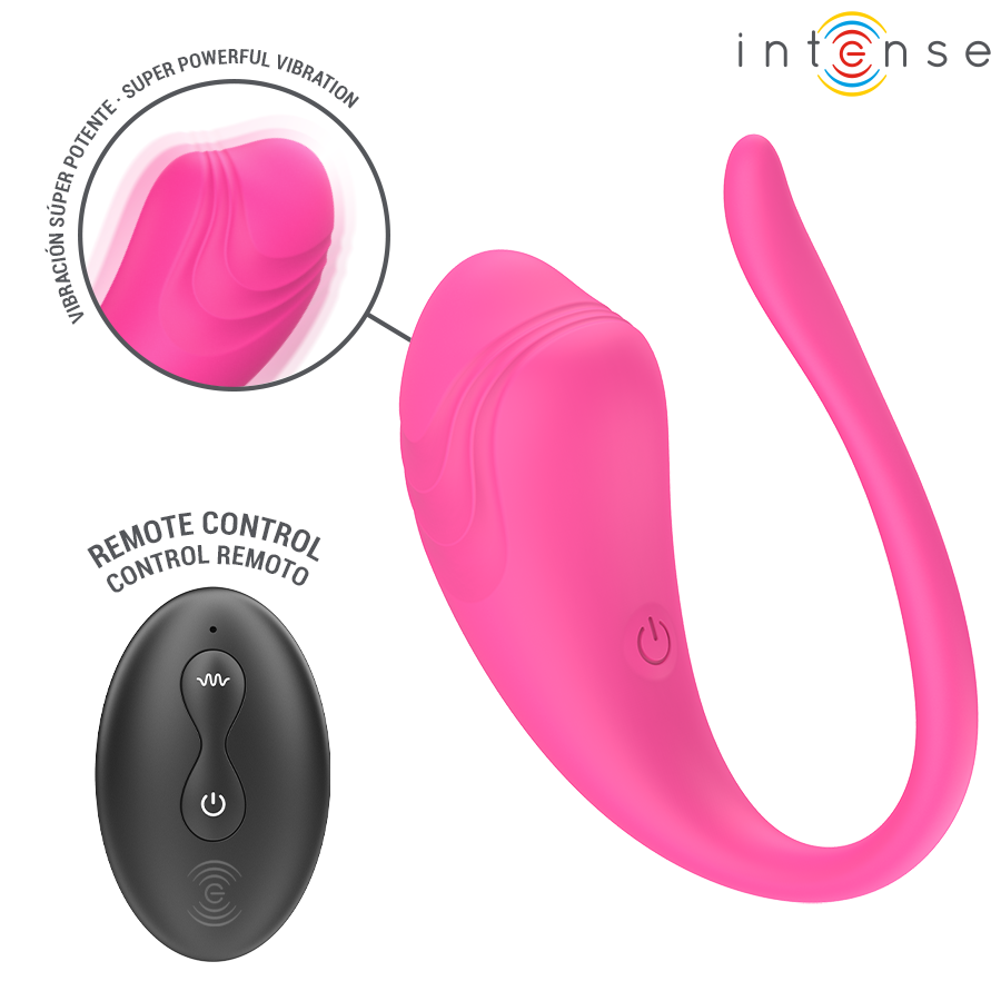 Intense Olivia Vibrations-Ei – Fernbedienung, Pink