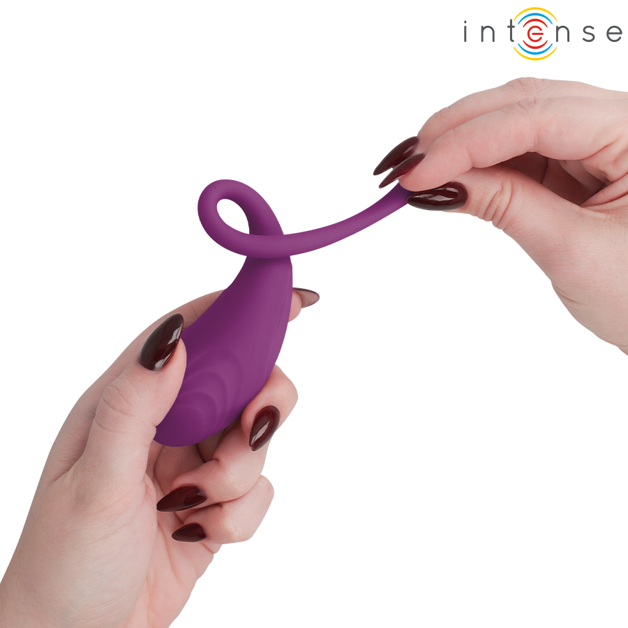 Intense Olivia Vibrations-Ei – Fernbedienung, Lila