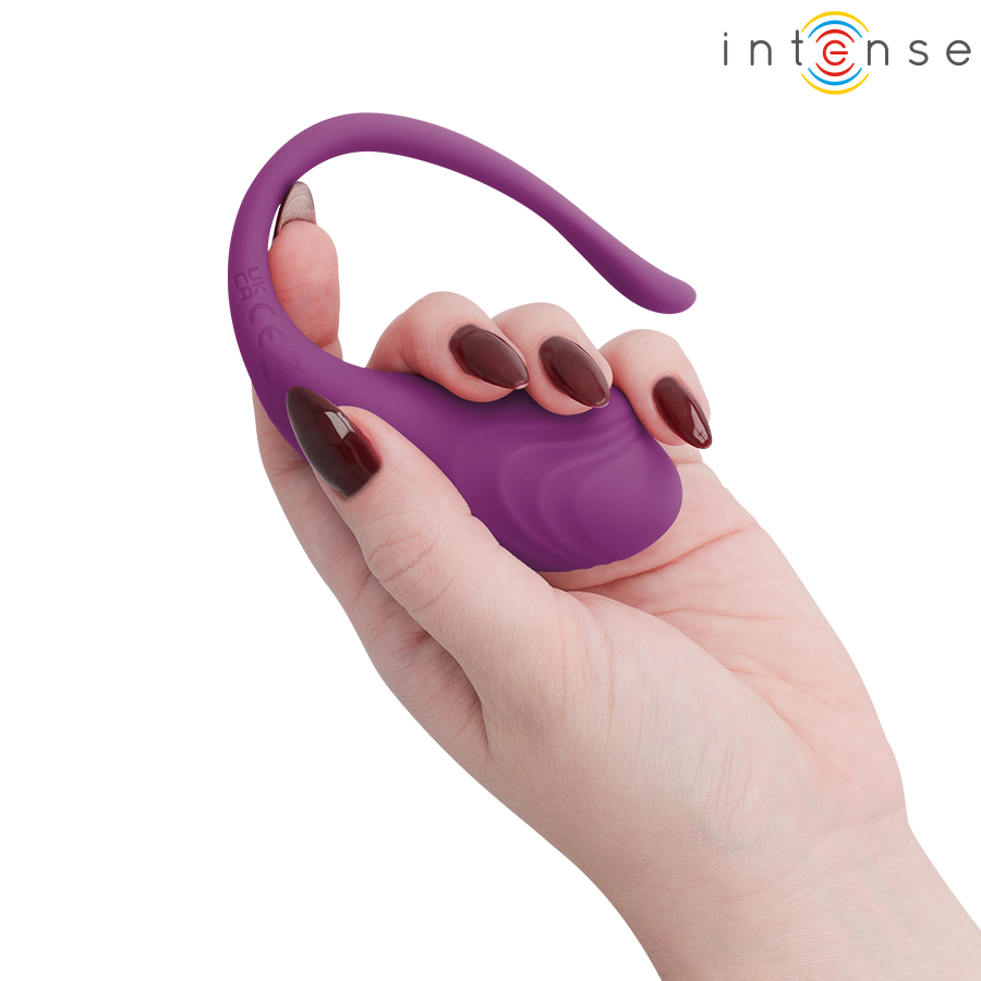 Intense Olivia Vibrations-Ei – Fernbedienung, Lila