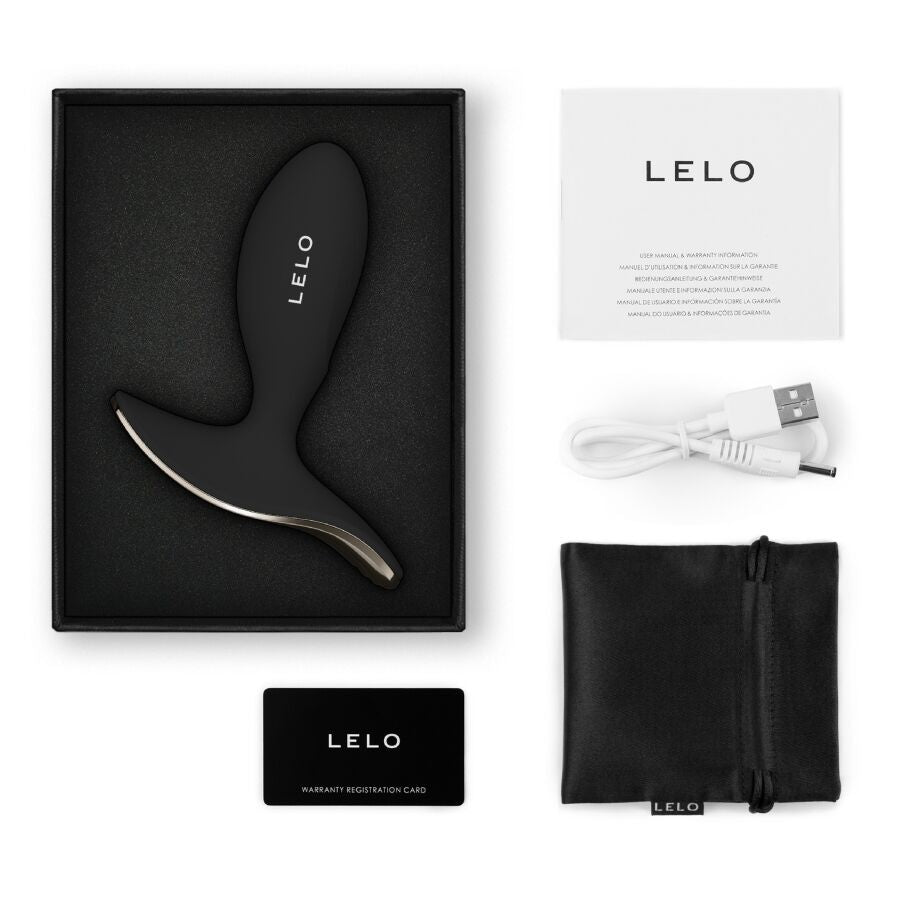 LELO Surfer 2 Unisex Analvibrationsplug – Schwarz