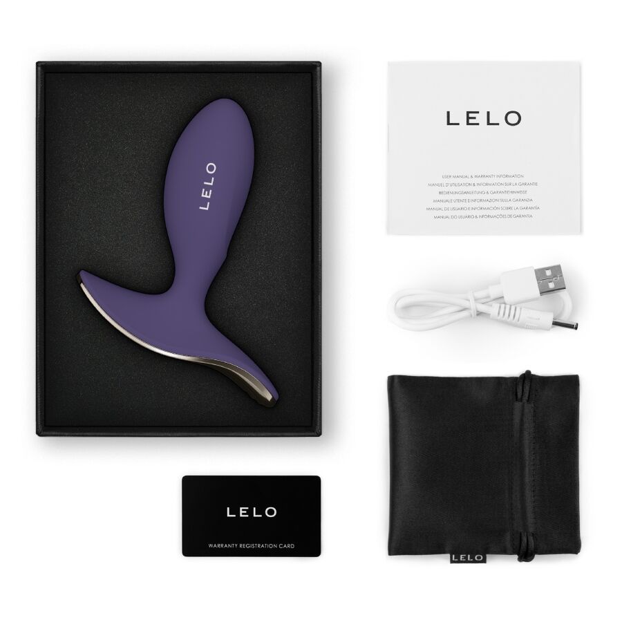 LELO Surfer 2 Unisex Analvibrationsplug – Cyber Purple