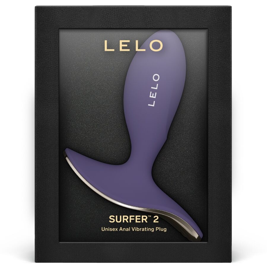 LELO Surfer 2 Unisex Analvibrationsplug – Cyber Purple