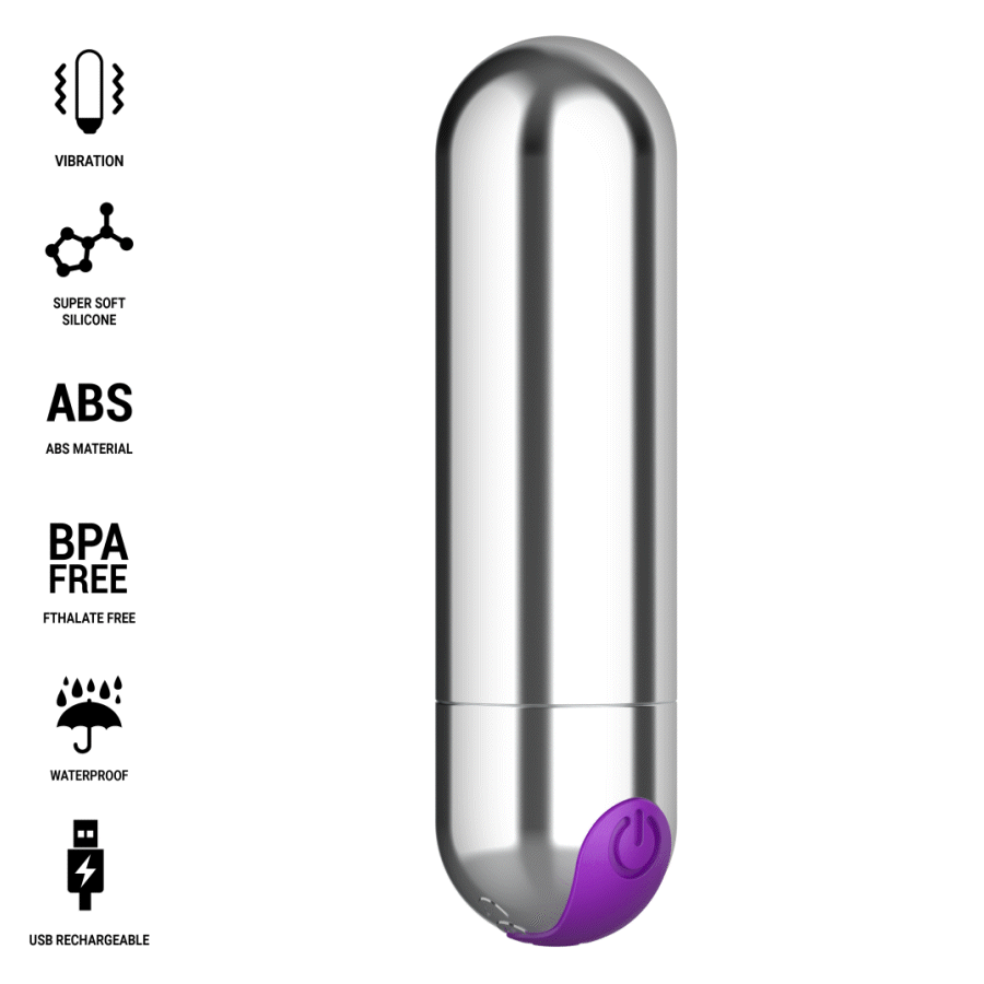 Intense Karen Mini – Wiederaufladbarer Vibrator, Silber