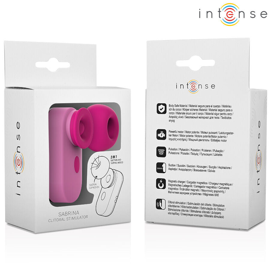 Intense Sabrina Clit Stimulator Rosa