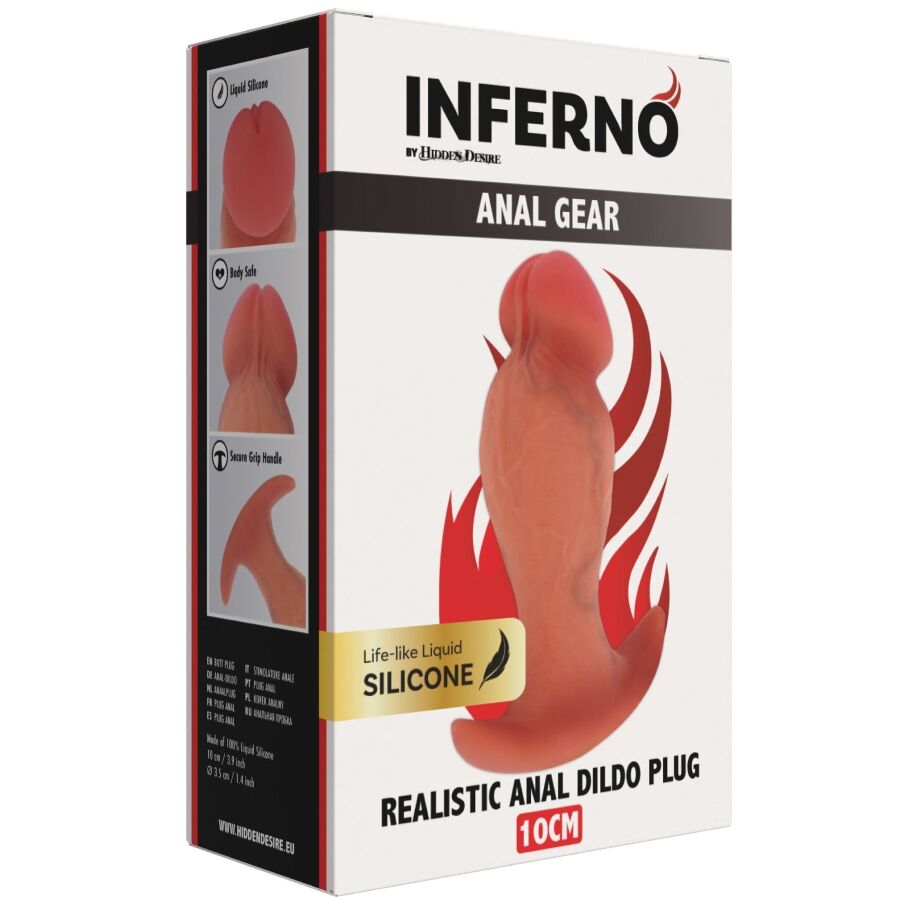 Hidden Desire Inferno Realist. Analpropfen – 10 cm