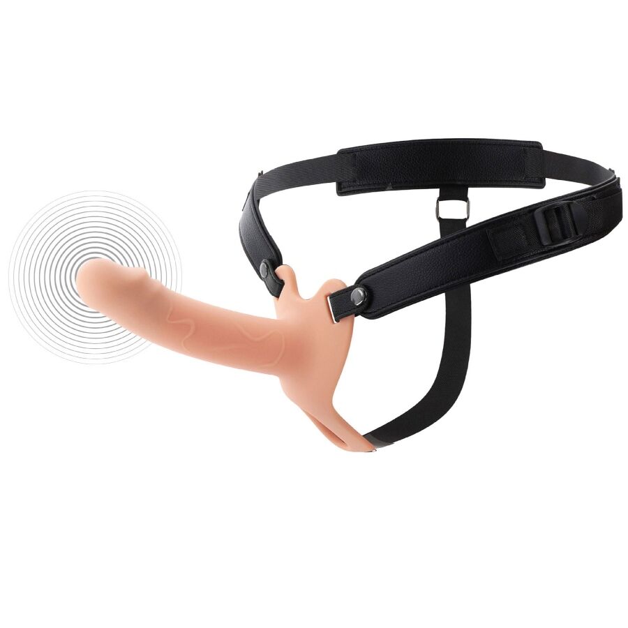 Hidden Desire Inferno Vibrierender Strap-On Penissleeve