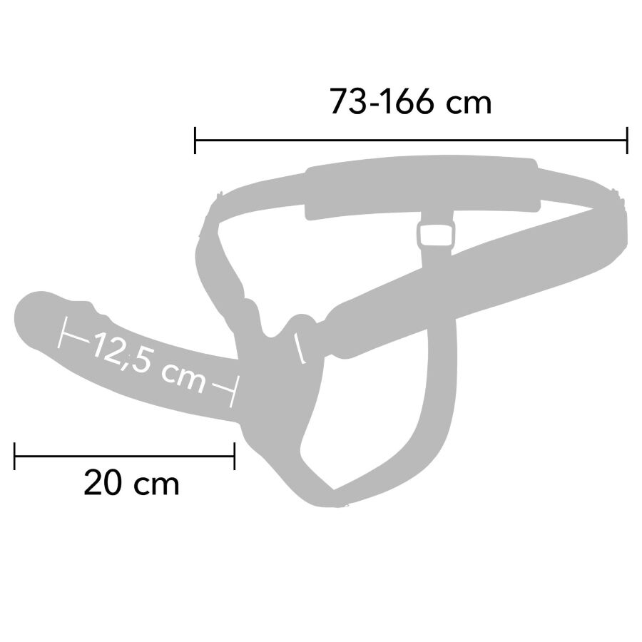 Hidden Desire Inferno Vibrierender Strap-On Penissleeve (3)