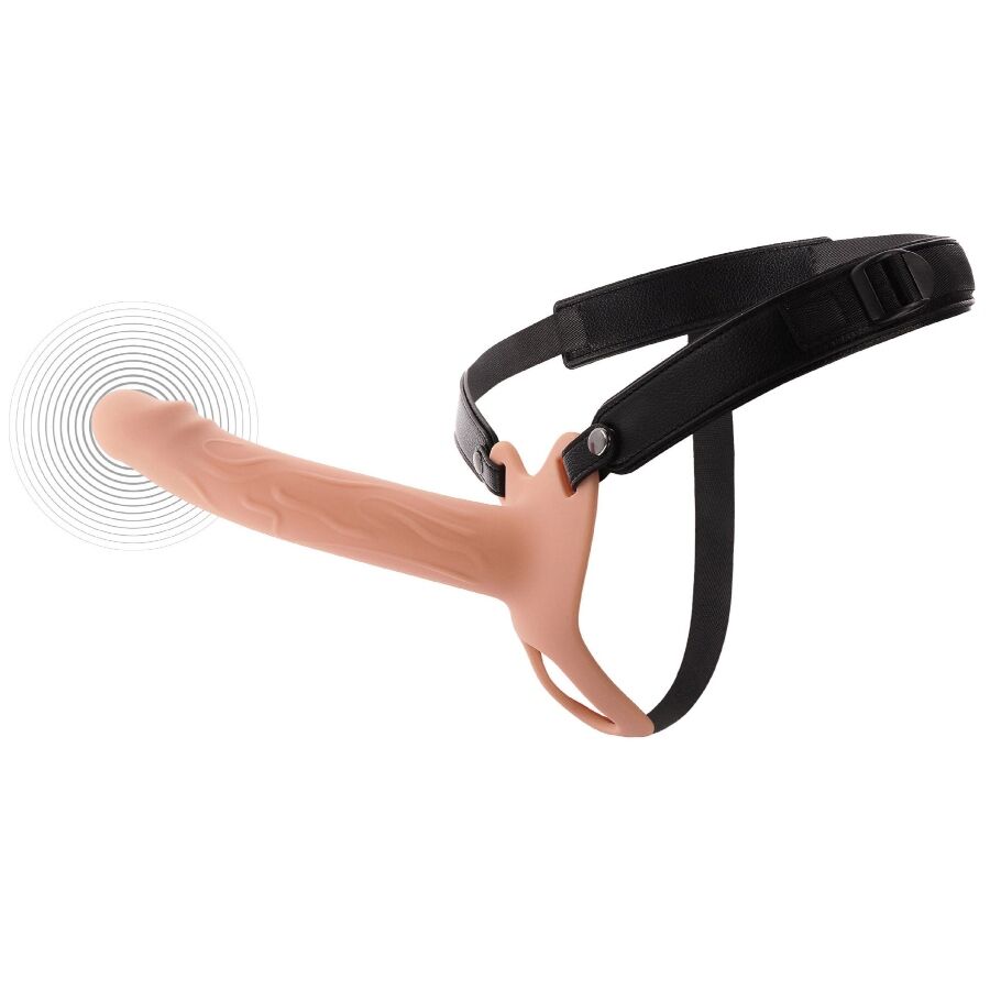 Hidden Desire Inferno Vibrierender Strap-On Penissleeve (3)