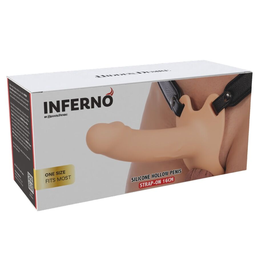 Hidden Desire Inferno Strap-On Penissleeve – 16 cm
