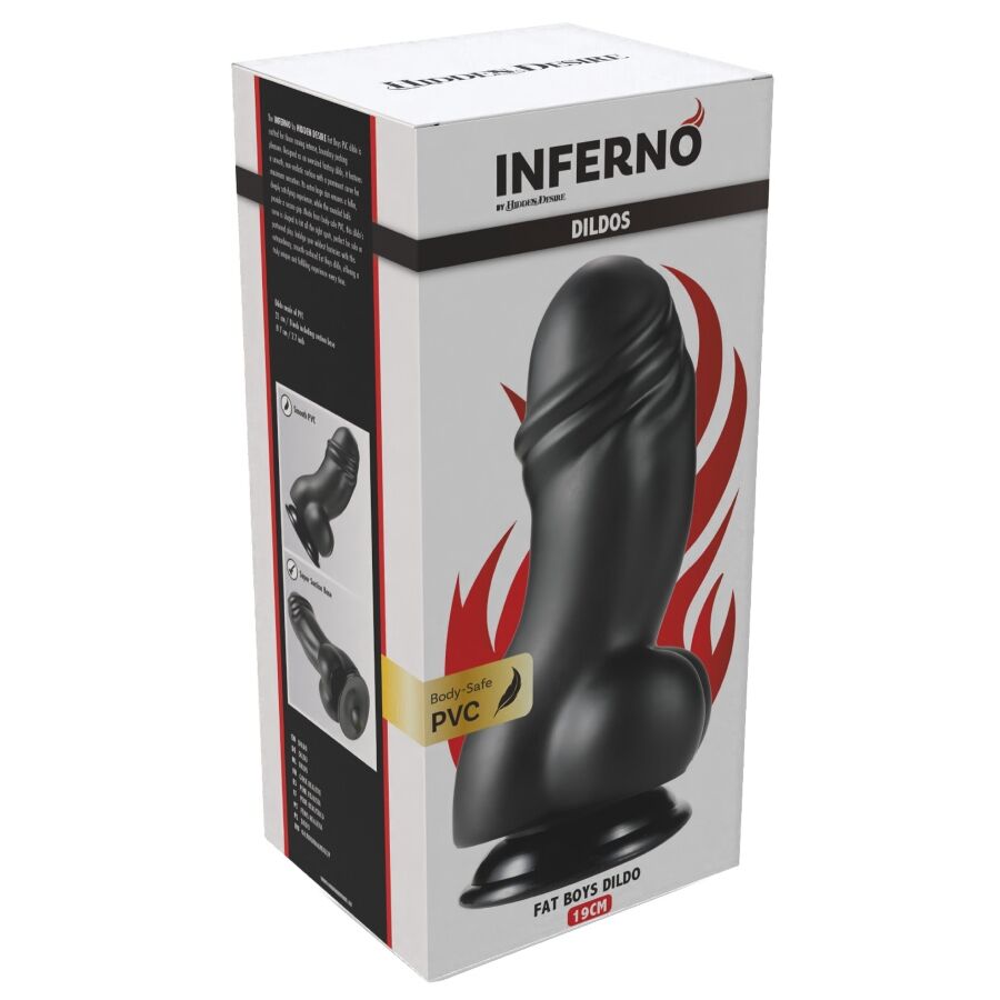 Hidden Desire Inferno Fat Boys Dildo – 19 cm
