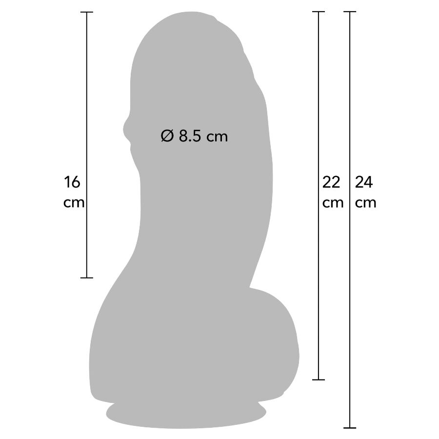 Hidden Desire Inferno Fat Boys Dildo – 22 cm