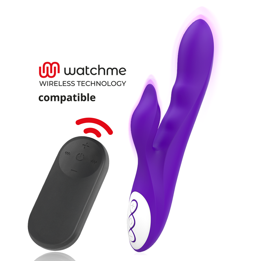 Galatea Galo Violetter Vibrator + Watchme-fernbedienung