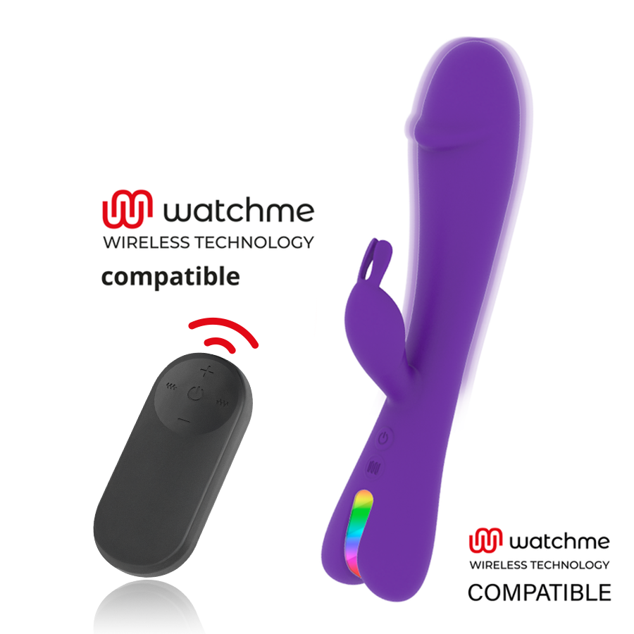 Mr. Boss Aitor Rabbit-Vibrator mit WatchMe-Fernbedienung