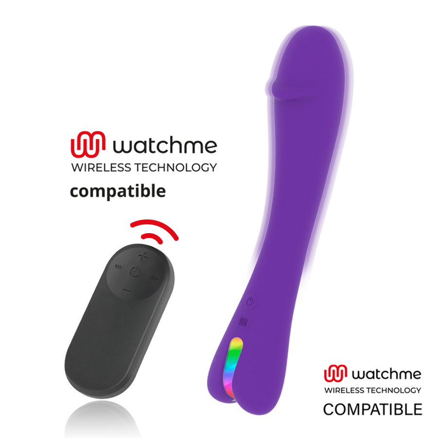 Mr. Boss Enzo Vibrator mit WatchMe + Farb-LEDs – 10 Modi