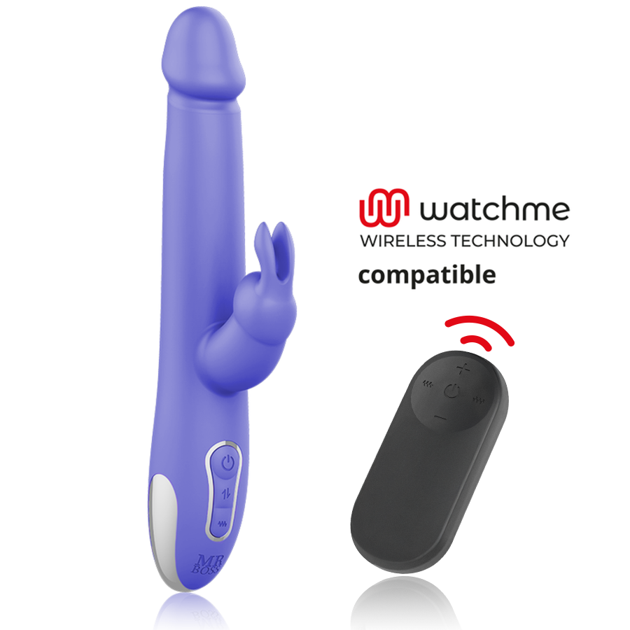 Mr. Boss Arturo Vibrator & Rotator – WatchMe-Fernbedienung