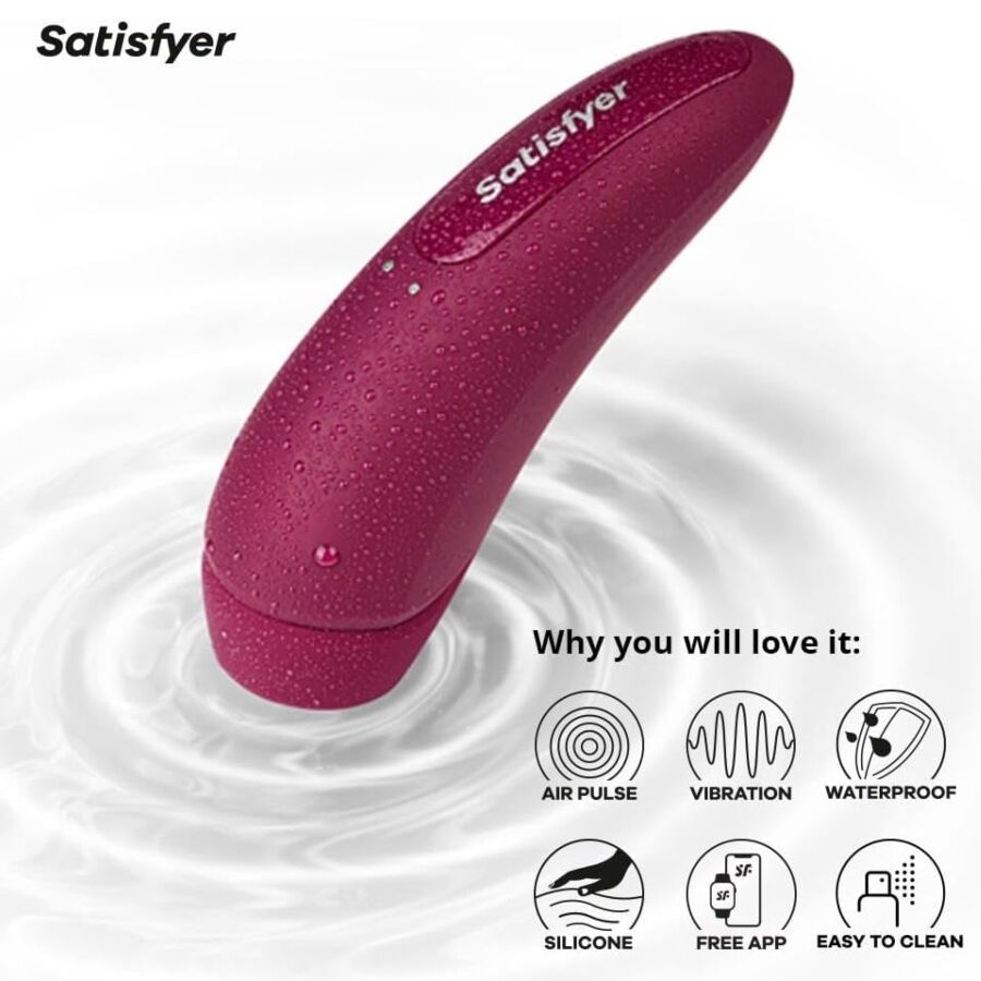 Satisfyer – Curvy 1 Rot Pink