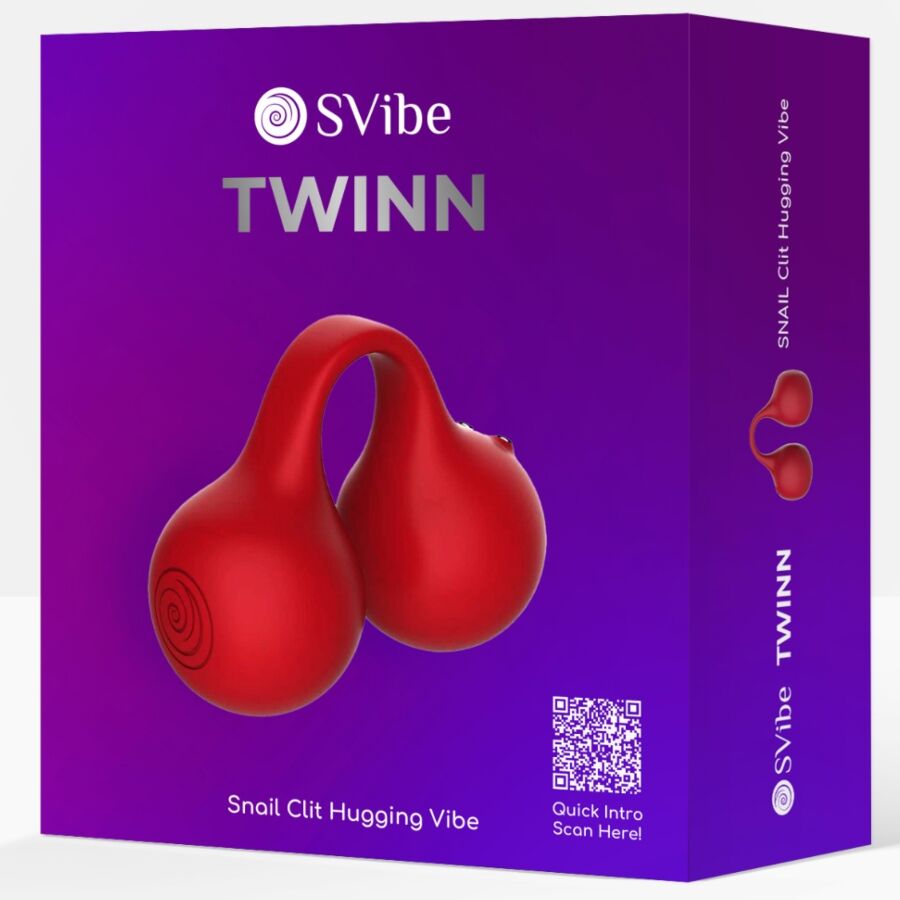 Snail Vibe Twinn Cherry Fingervibrator