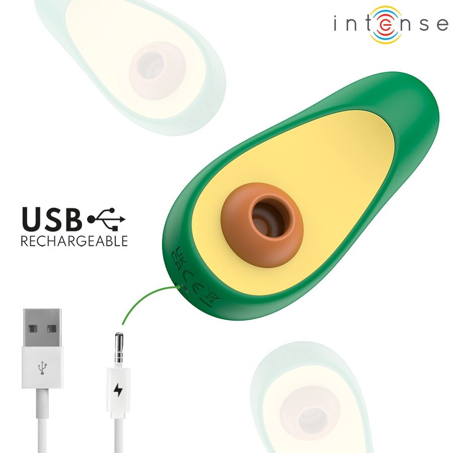Intense Waki Avocado Klitoralsaugstimulator