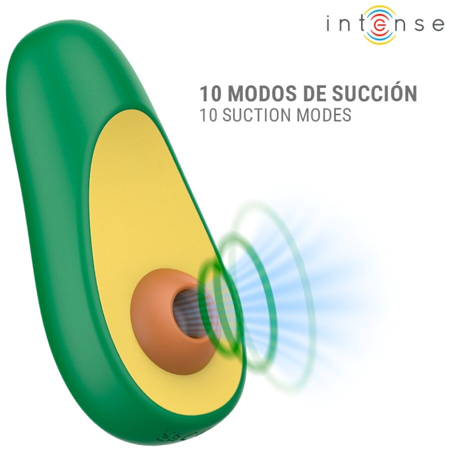 Intense Waki Avocado Klitoralsaugstimulator