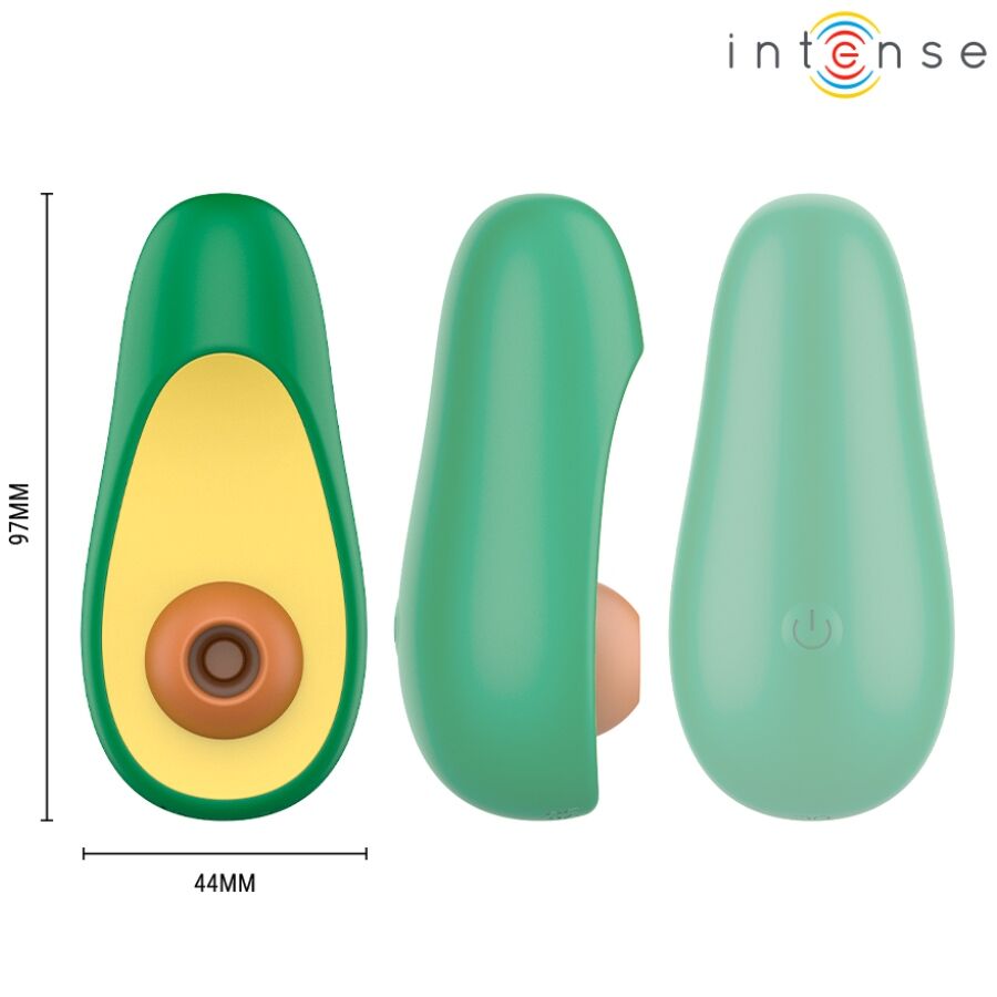 Intense Waki Avocado Klitoralsaugstimulator