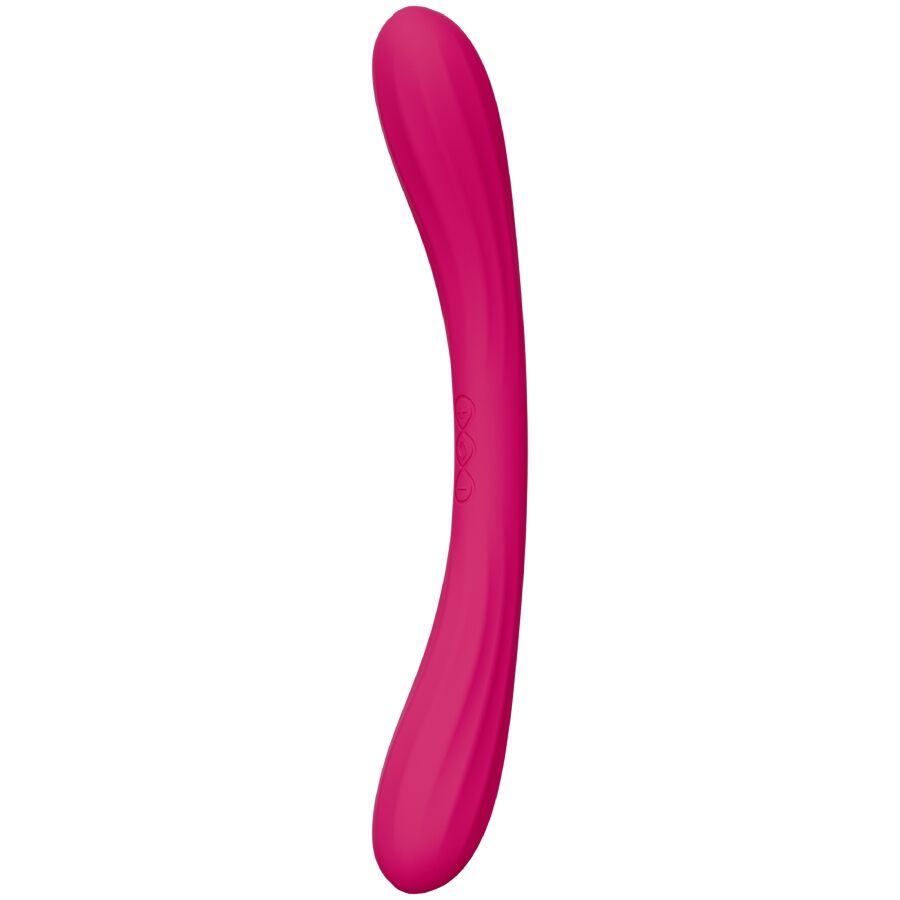 LELO Boomerang Doppelender-Vibrator Kirsch