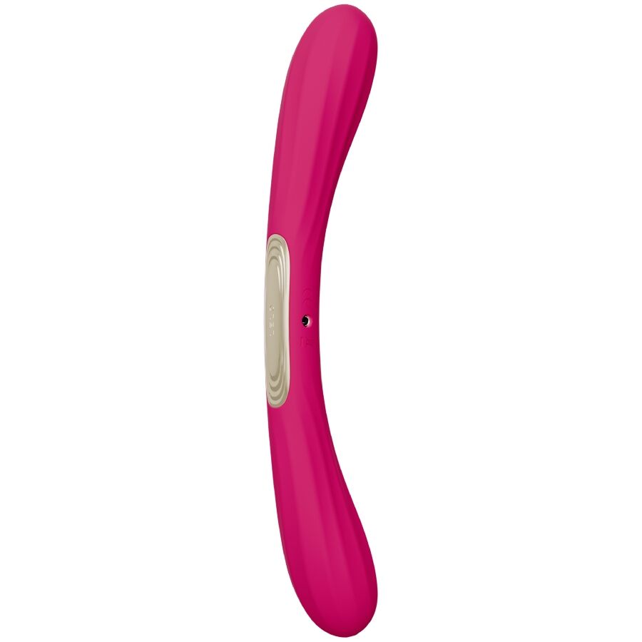 LELO Boomerang Doppelender-Vibrator Kirsch