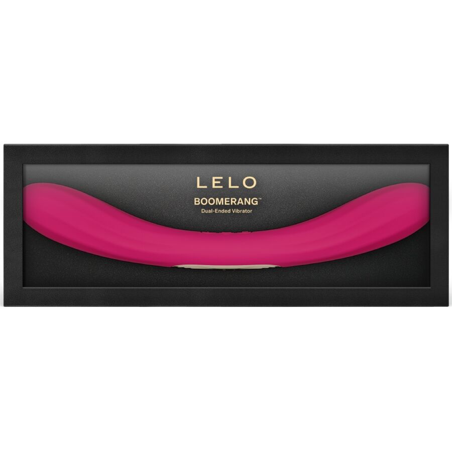 LELO Boomerang Doppelender-Vibrator Kirsch