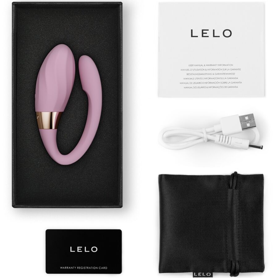 LELO Tiani Twist Paarvibrator Zartrosa