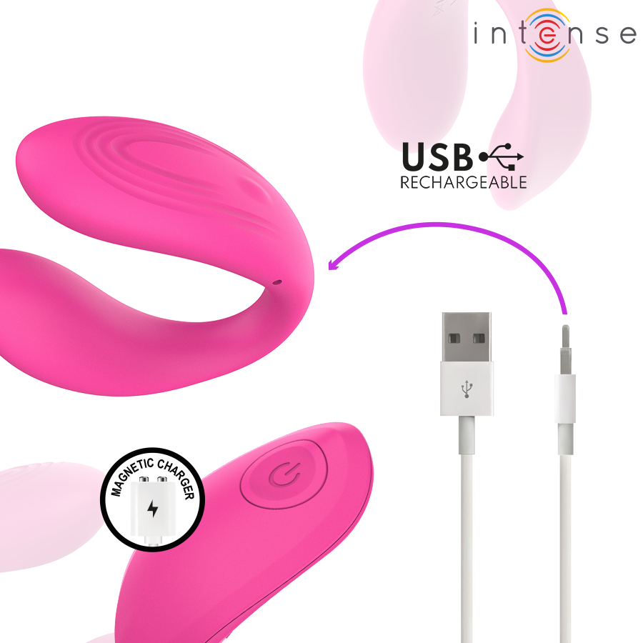 Intense Nora Vibrationsklemmenstimulator Pink