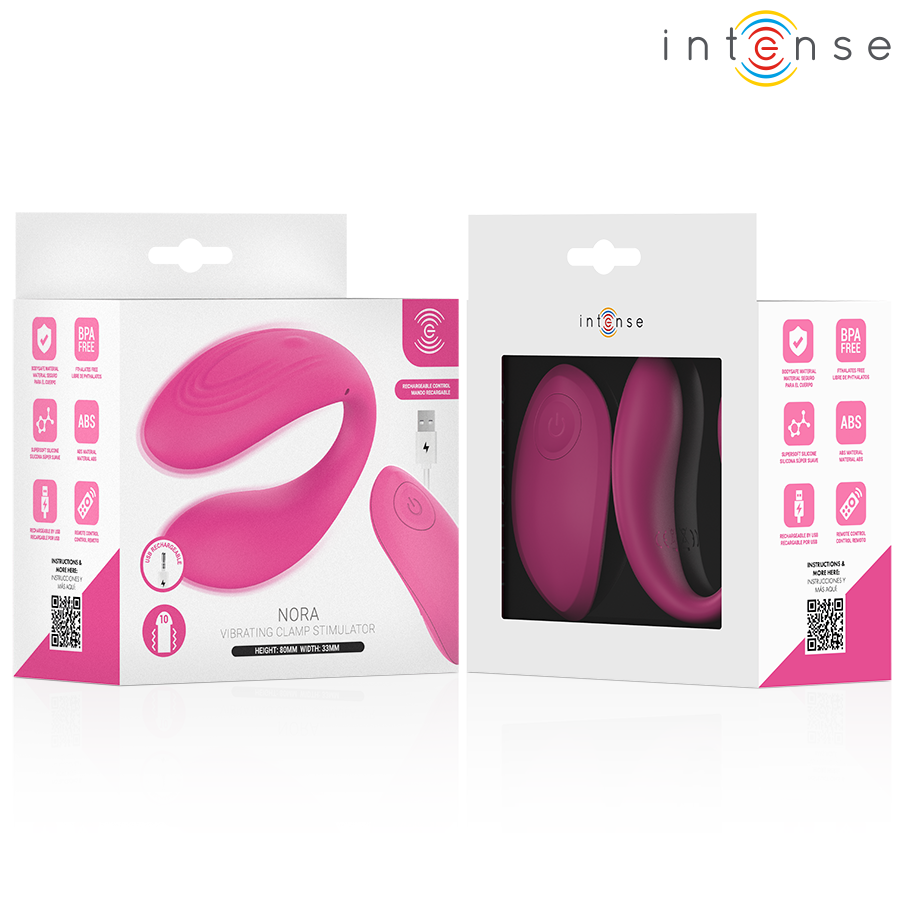 Intense Nora Vibrationsklemmenstimulator Pink