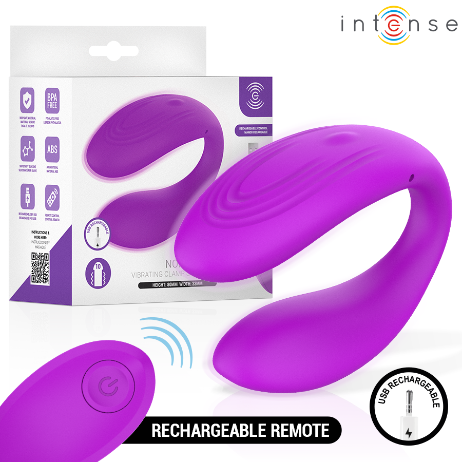 Intense Nora Vibrationsklemmenstimulator Lila