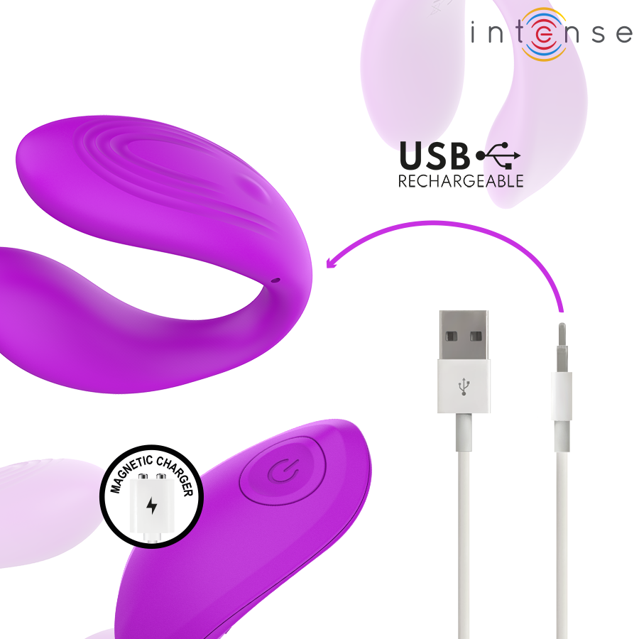 Intense Nora Vibrationsklemmenstimulator Lila