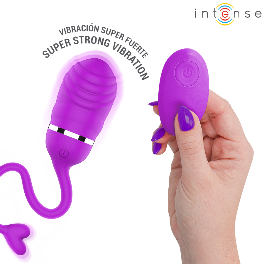 Intense Sookie Fernbedienungs-Vibrationsei Lila