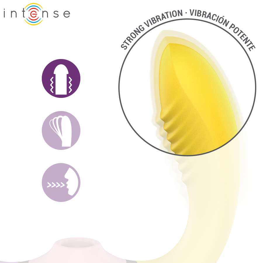 Intense Willow 3-in-1 Saug- und Vibrationsstimulator