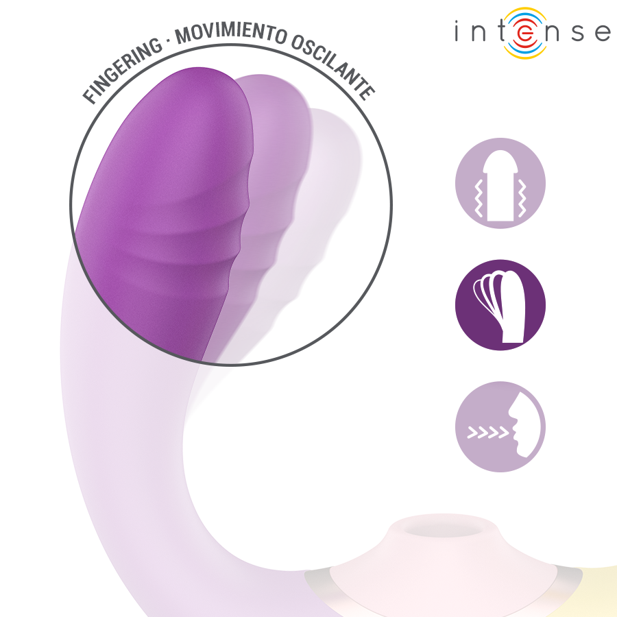 Intense Willow 3-in-1 Saug- und Vibrationsstimulator