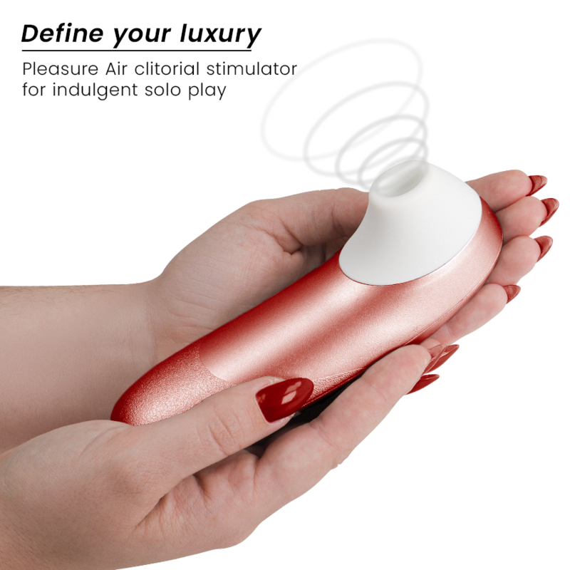 Womanizer Pro Vibrant Klitoralstimulator Burgunder