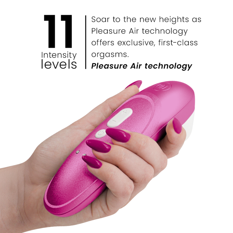 Womanizer Pro Vibrant Klitoralstimulator Pink