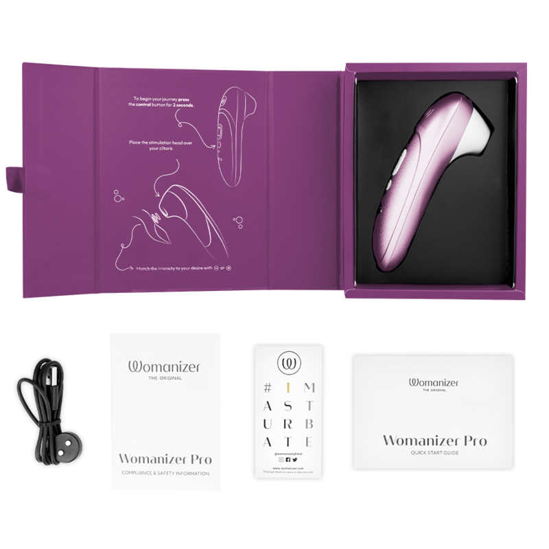 Womanizer Pro Vibrant Klitoralstimulator Lilac