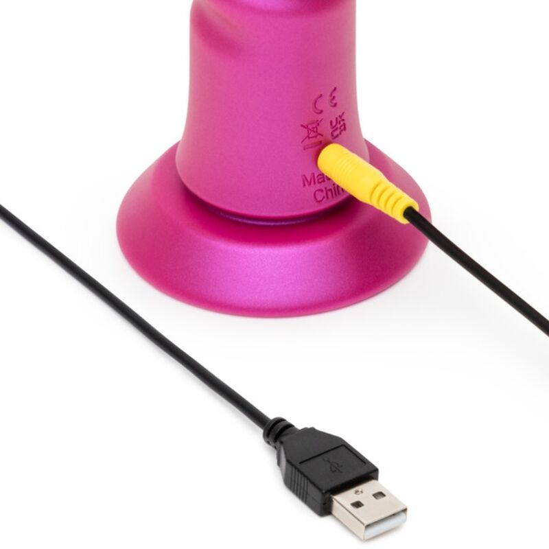 ROMP Jiggle Auf-und-ab-Vibrator mit Saugnapf – Rosa