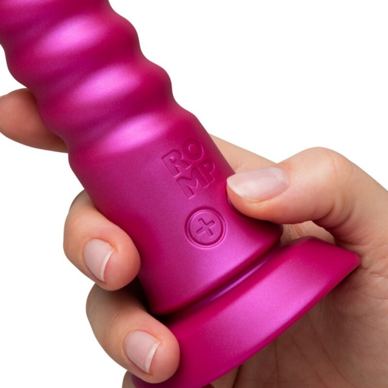 ROMP Jiggle Auf-und-ab-Vibrator mit Saugnapf – Rosa