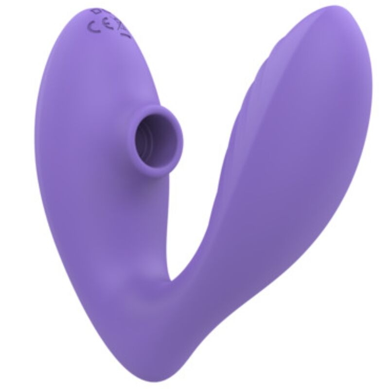 ROMP Reverb G-Punkt-Vibrator mit Klitoris-Sauggeraet Lila