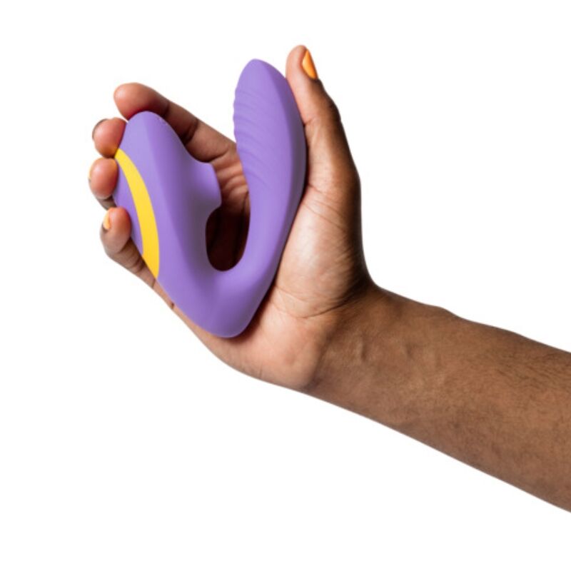 ROMP Reverb G-Punkt-Vibrator mit Klitoris-Sauggeraet Lila