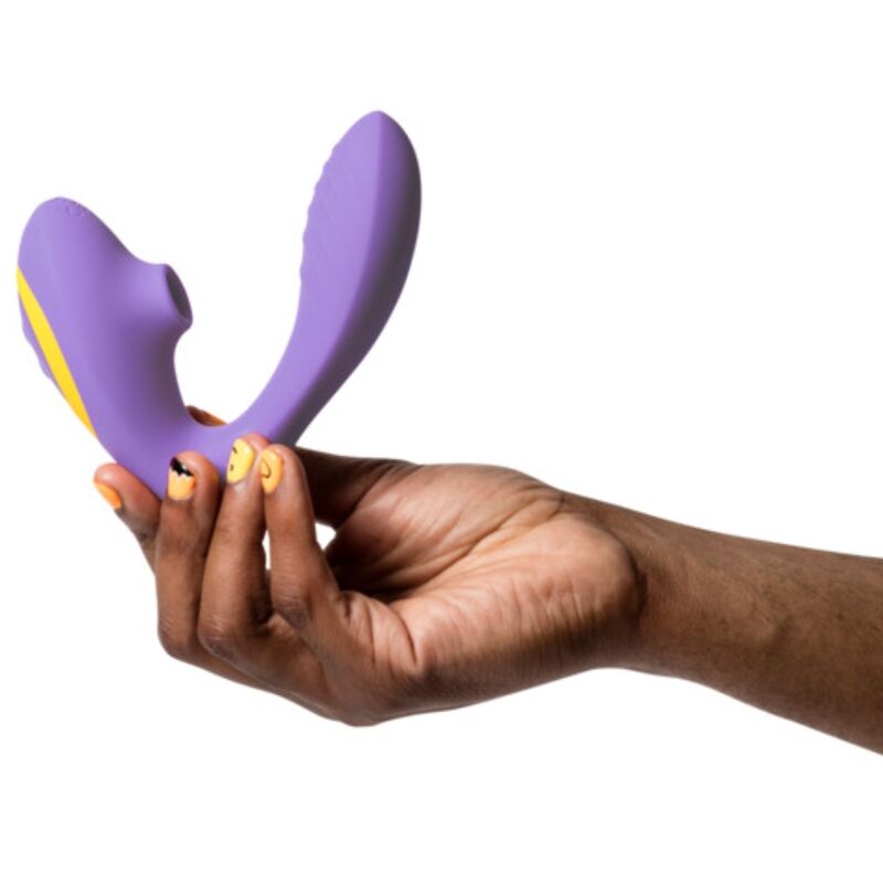 ROMP Reverb G-Punkt-Vibrator mit Klitoris-Sauggeraet Lila